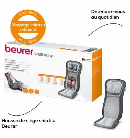 MG 260 HD-2-in-1 Housse de siège shiatsu - Beurer | Prix pas cher, Parfumerie, Parapharmacie - en Tunisie 