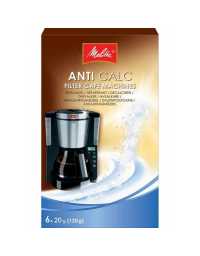 MELITTA - Détartrant rapide ANTI CALC 6 x 20g - MEDT2142 | Prix pas cher, Petit électroménager - en Tunisie 