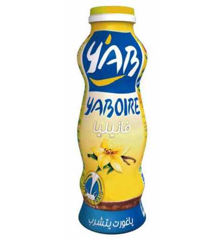 Yaourt à Boire Yab Vanille (170g) | Prix pas cher, A boire - en Tunisie 