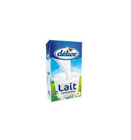 Lait Demi-écrémé 1L Base - Délice | Prix pas cher, Demi-écrémé - en Tunisie 