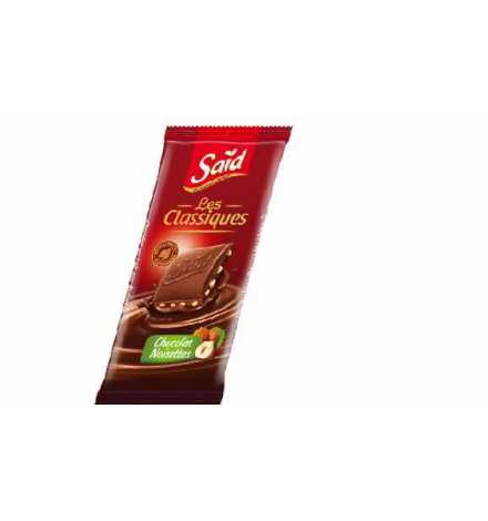 Chocolat Said Tablettes Noisettes | Prix pas cher, Tablettes de Chocolat - en Tunisie 