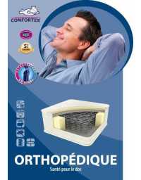 Matelas Confortex Orthopédique 200 x 160 - Prix pas cher - Disponible sauf vente entre temps en Tunisie 