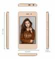 Téléphone Portable Z1C 4'' 512/8G 3/2MP 3G LEAGOO CHAMPAGNE GOLD | Prix pas cher, Smartphone Android - en Tunisie 