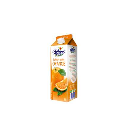 Jus Délice de fruits Boisson au jus Orange 1L | Prix pas cher, Pur Jus - en Tunisie 