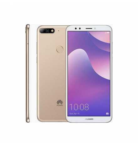 Téléphone Portable Huawei Y7 Prime 2018 / 4G / Double SIM / Gold | Prix pas cher, Smartphone Android - en Tunisie 