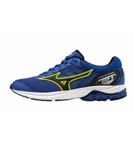 Basket Mizuno Wave Rider 21 Jr Bleu | Prix pas cher, Chaussures homme - en Tunisie 