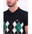 Polo Adidas Argyle Marine Pour Homme | Prix pas cher, Polo manches courtes - en Tunisie 