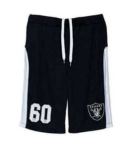 Short NFL Okland Raiders Noir Majestic | Prix pas cher, Short sport - en Tunisie 