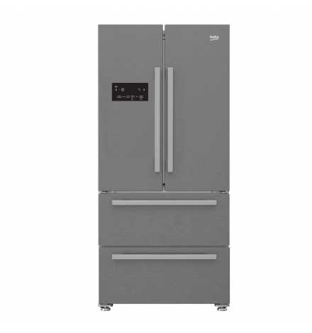 Réfrigérateur Side by Side Beko 600L GNE60500X Silver | Prix pas cher, Réfrigérateur américain - en Tunisie 
