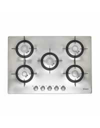 Plaque de Cuisson 5 feux 75 cm Inox CFX75P Candy | Prix pas cher, Table de cuisson - en Tunisie 