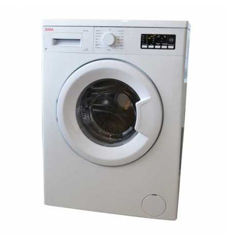 Machine à laver 8kg 1000TR Blanc SABA WE1054 | Prix pas cher, Lave-linge - en Tunisie 
